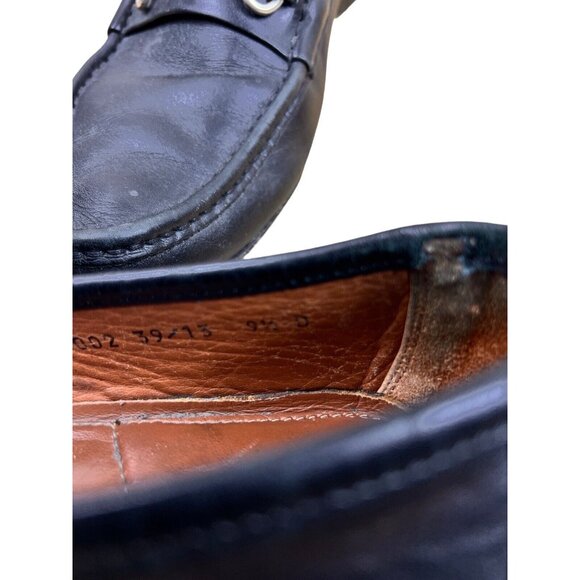 Allen Edmonds Verona II Black Leather Horse Bit Loafers Shoes Men’s 9.5 D main image 6